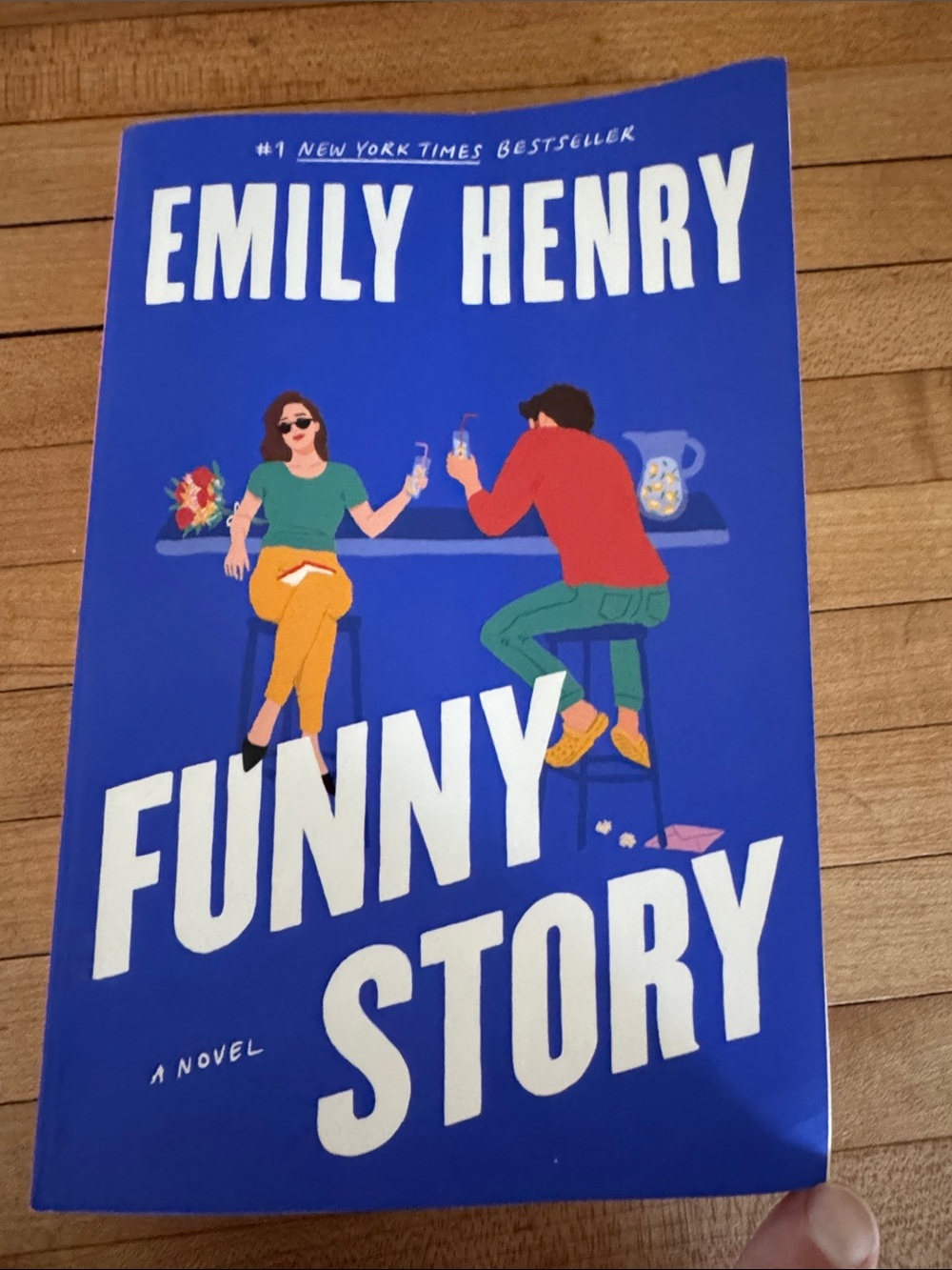 Funny Story - Blue Paperback Novel